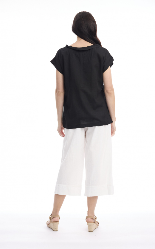 Orientique Linen White Pants