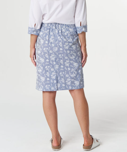 GC Cotton blue birdie skirt