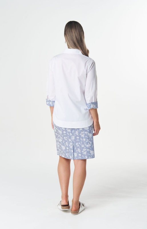 GC Blue cotton Azure shirt