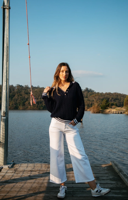 GC White denim Jean