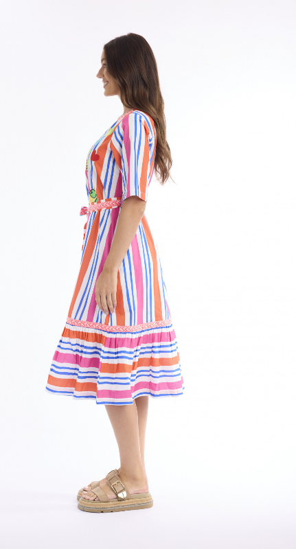 Demi Hot Pink Colours Dress