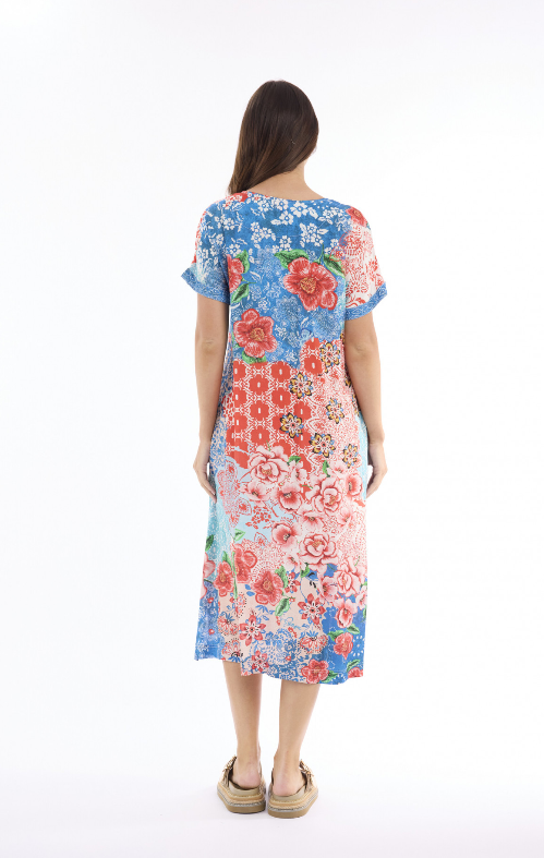 Clarissa Maxi Shift dress