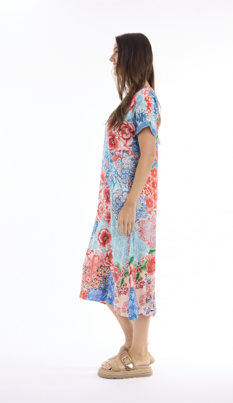 Clarissa Maxi Shift dress