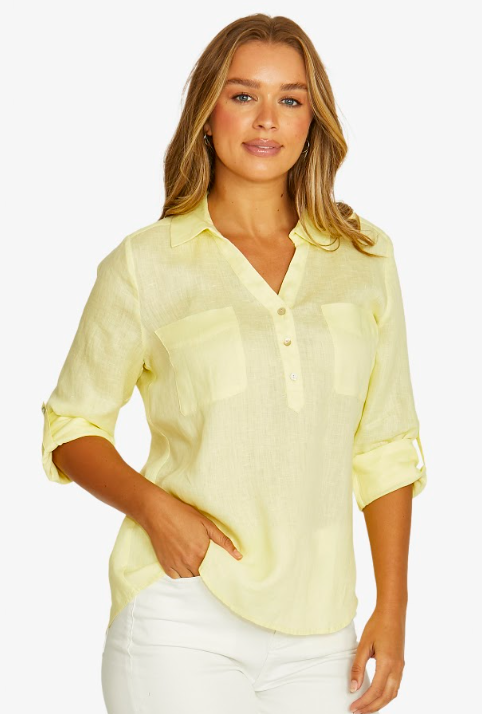 Lemon Sunshine blouse