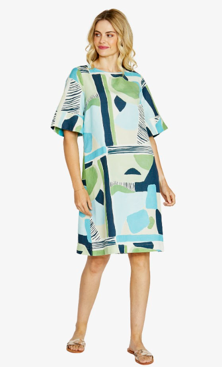 Hazel Print dress