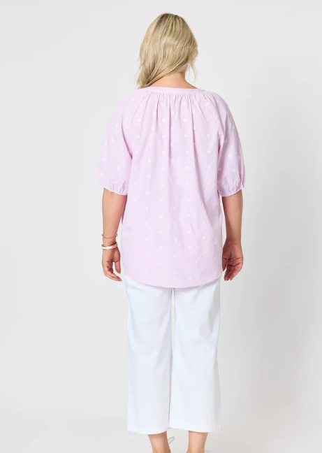 Monaco Spot pink Top