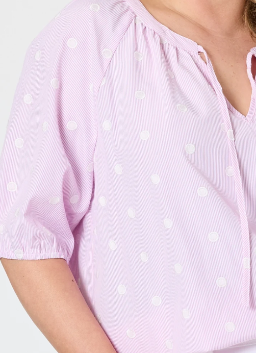 Monaco Spot pink Top