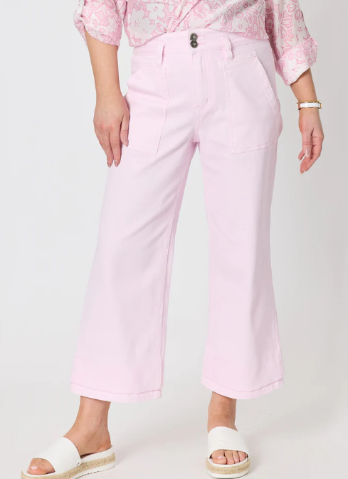 Hudson pink Crop Jeans 3/4