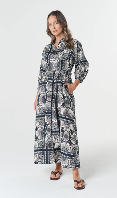 GC Desert Palm print dress