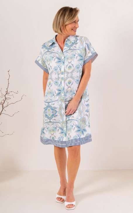 Linen Botanica Dress