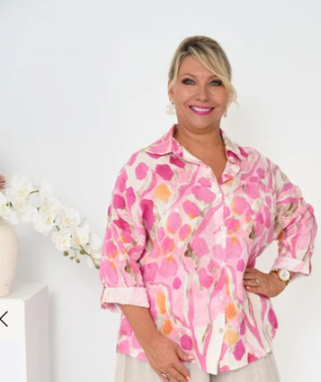 Lamonde pink shirt