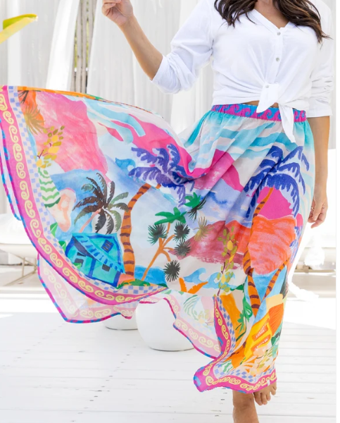 Palazzo skirt