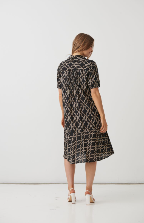 Marrakech Buttoned Panel dress