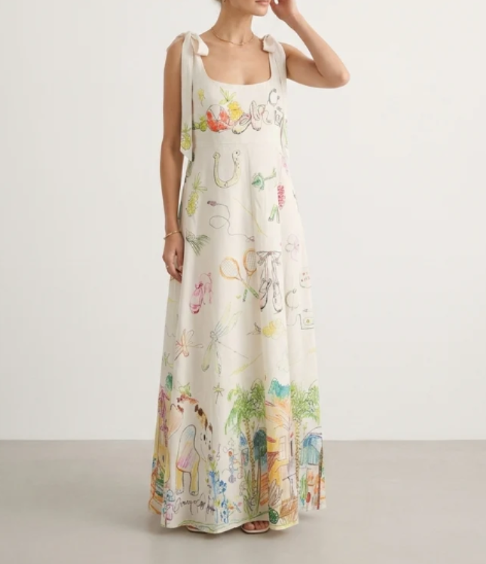 Squiggle dress