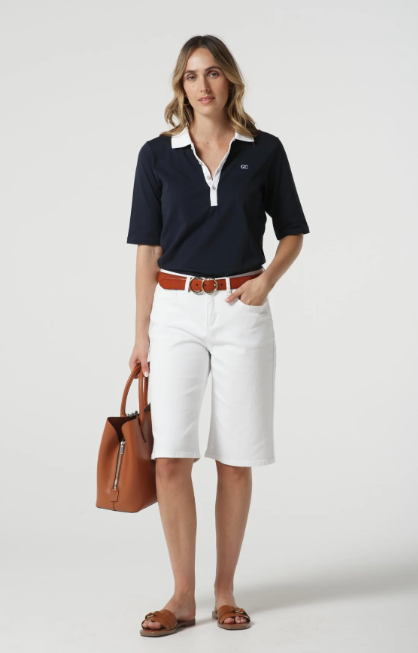 GC 5Pocket white shorts