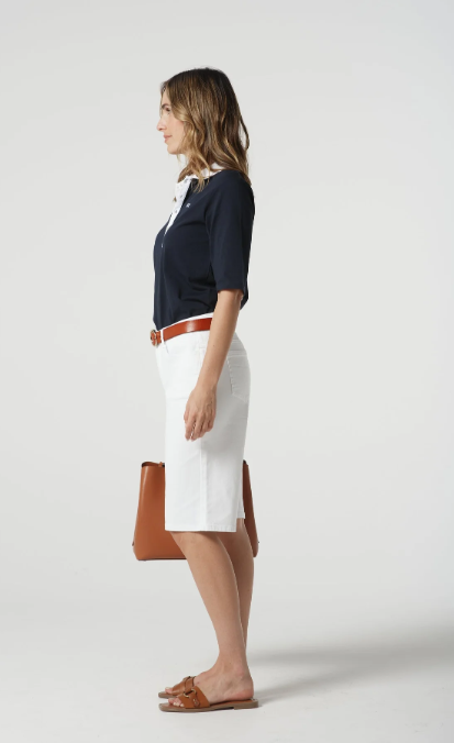 GC 5Pocket white shorts