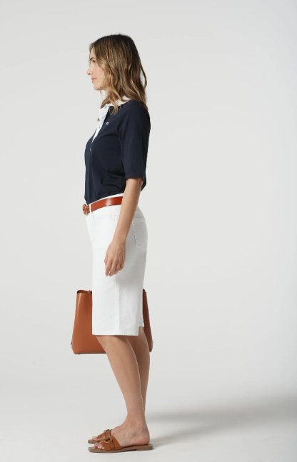 GC 5Pocket white shorts