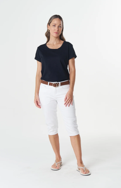 GC 5Pocket Capri white