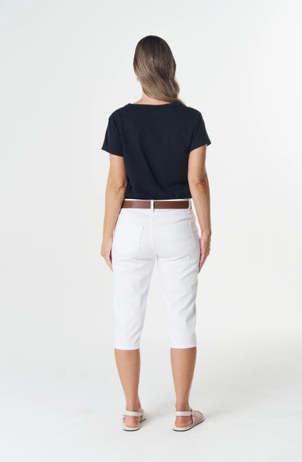 GC 5Pocket Capri white