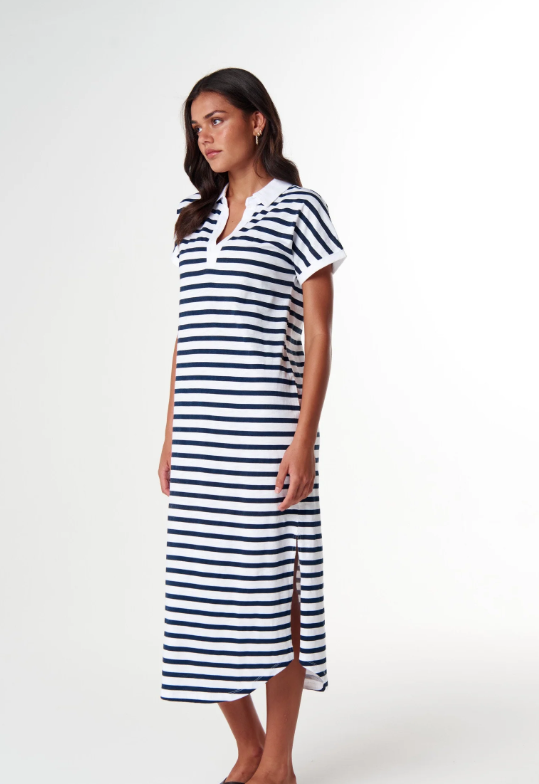 CPS Blue Stripe Dress
