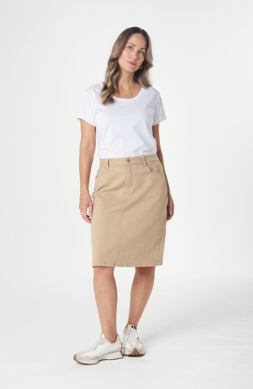 Camel GC 5 Pocket Skirt