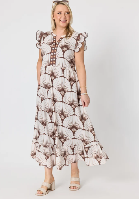 Tuscan Coffee Dress