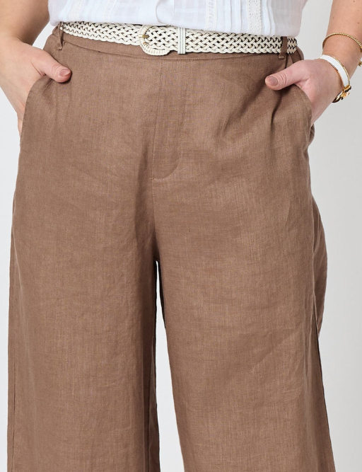 GS Luella Linen Mocha Pants