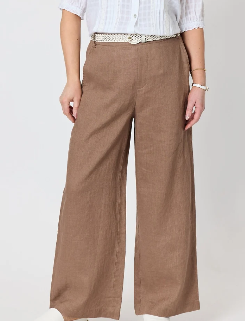 GS Luella Linen Mocha Pants