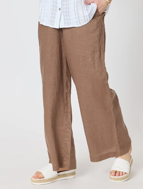 GS Luella Linen Mocha Pants