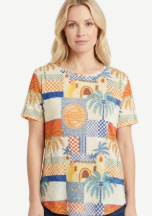 Portofine palm tee