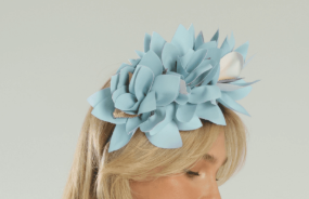 Fascinator blue