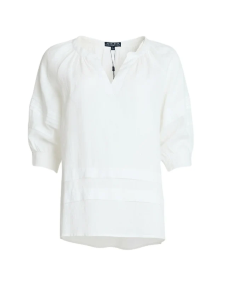 kate white linen top