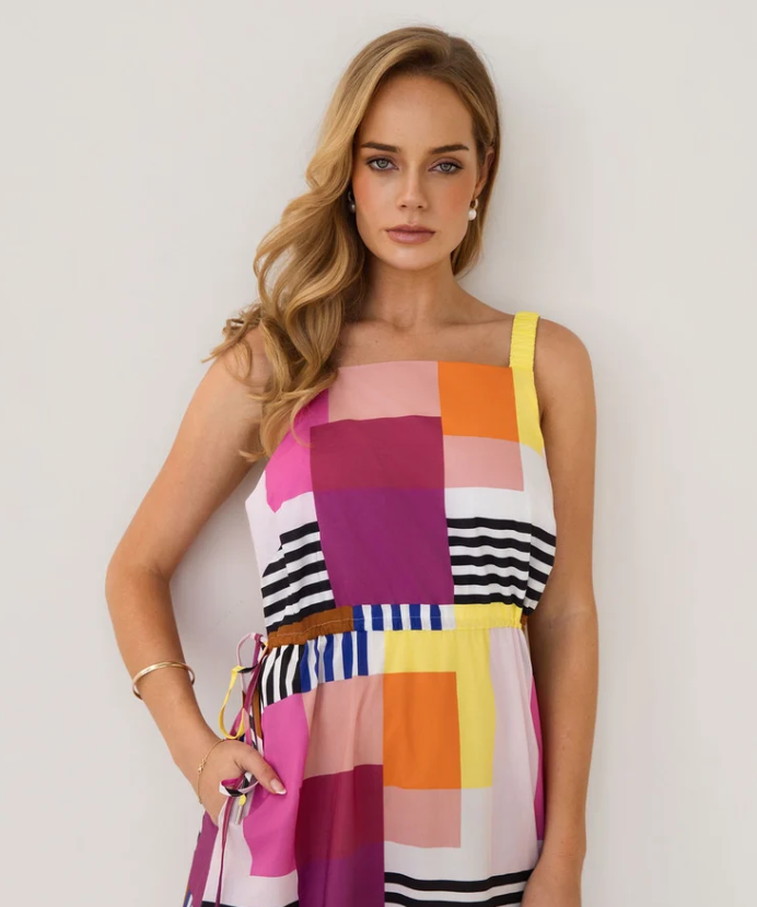 Geo Art dress