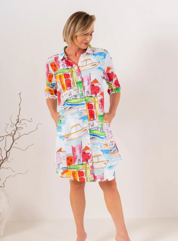 Seaside shirtmaker dress