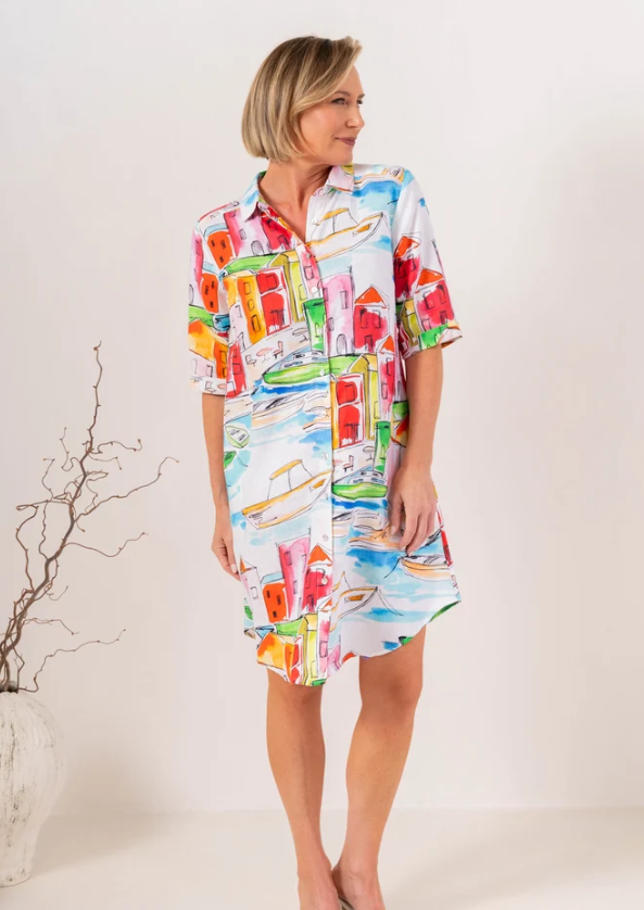 Seaside shirtmaker dress