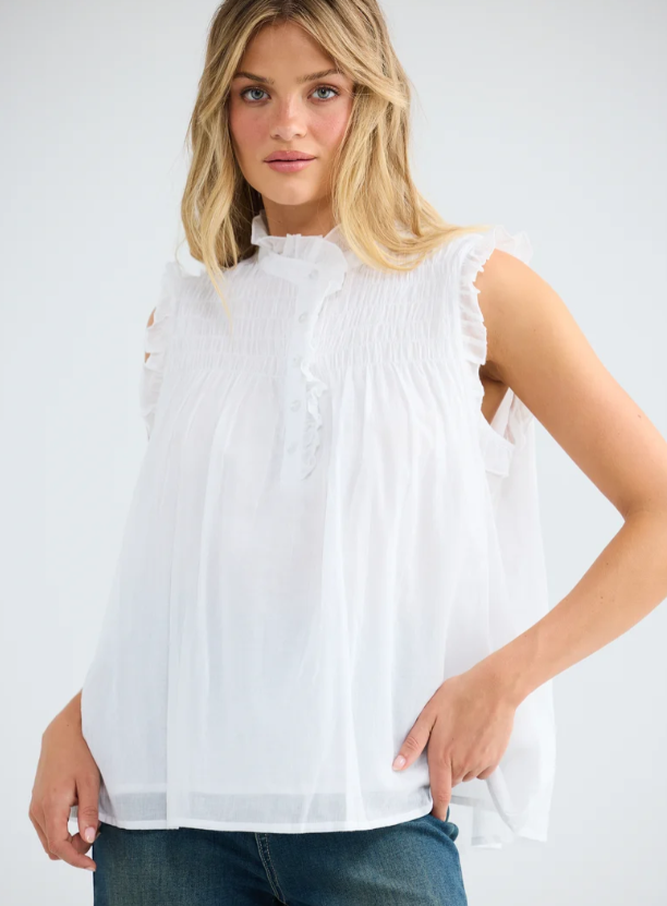 White Valeria Top