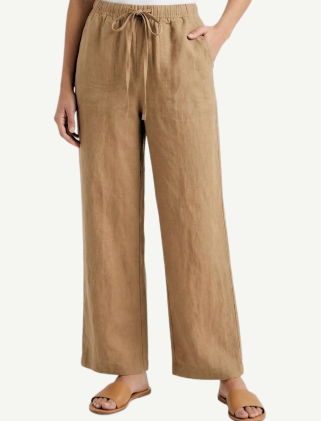 Cashew Linen Pants