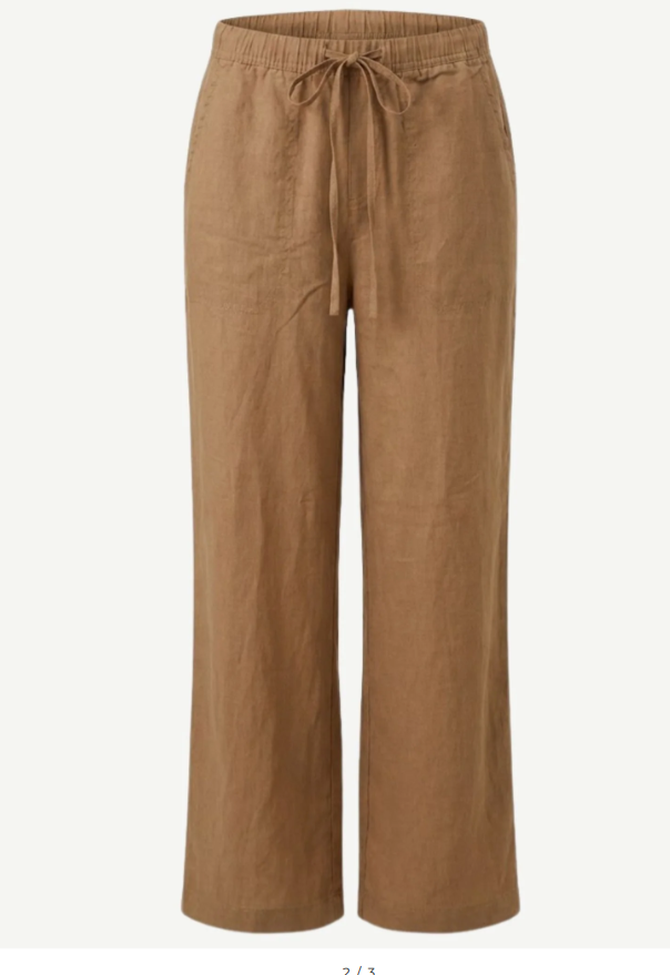 Cashew Linen Pants