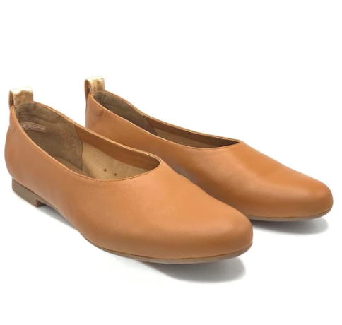 Golden Girl Ballet Flats