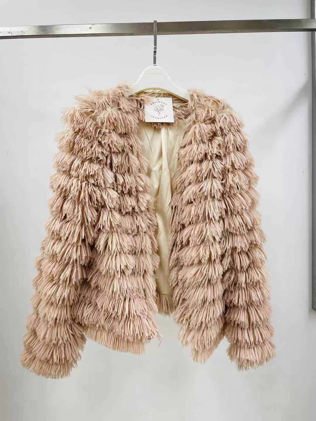 Jacket Beige Frilly