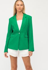 Ebby and I jacket green