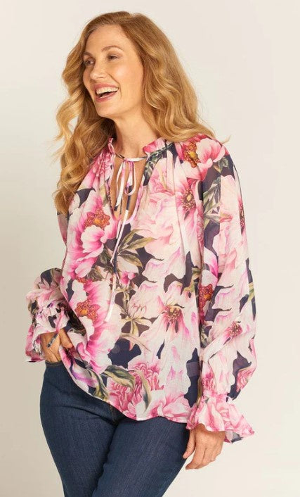 Floral  Blouse