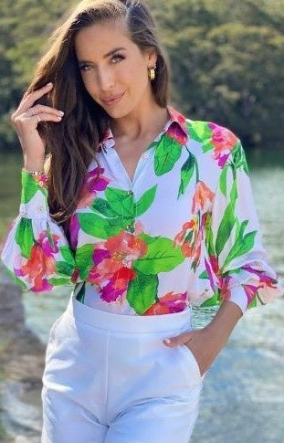 Floral blouse multi colours