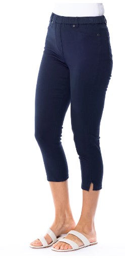 Navy stretch 3/4 pant