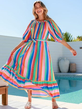 Stripe MAXI DRESS