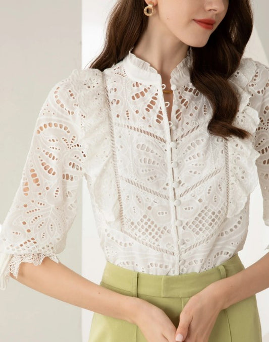 mARGOT lace blouse