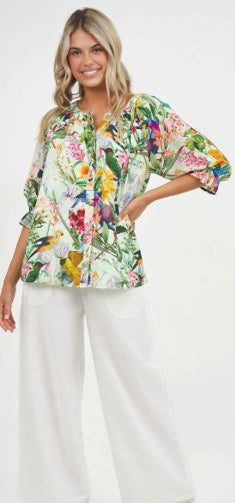 Button tropic top