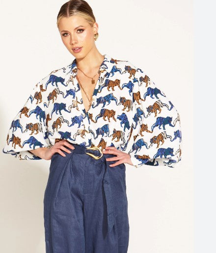 Queen of the jungle blouse