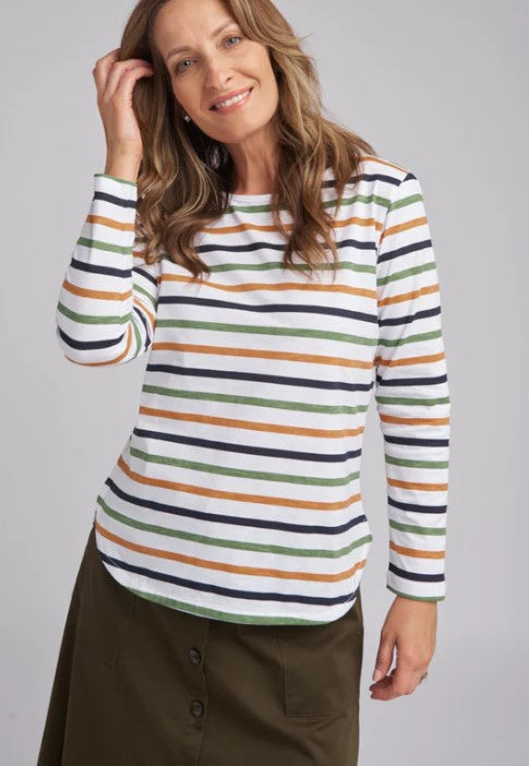 Multi stripe tshirt