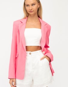 Ebby and I Jacket Pink